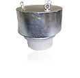 Pressure-underpressure security valve