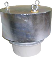 Pressure-underpressure security valve